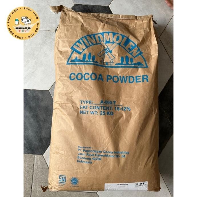 

COKLAT BUBUK WINDMOLEN COCOA POWDER 1KG ASLI 100%