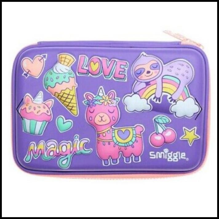 

GRATIS ONGKIR TEMPAT PENSIL/PENCIL CASE/HARDCASE/HARDTOP/SMIGGLE LAMA UNGU !