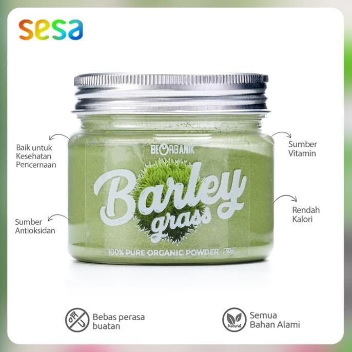 

NEW PRODUK BEORGANIK - BARLEY GRASS POWDER 50GR !!!!!