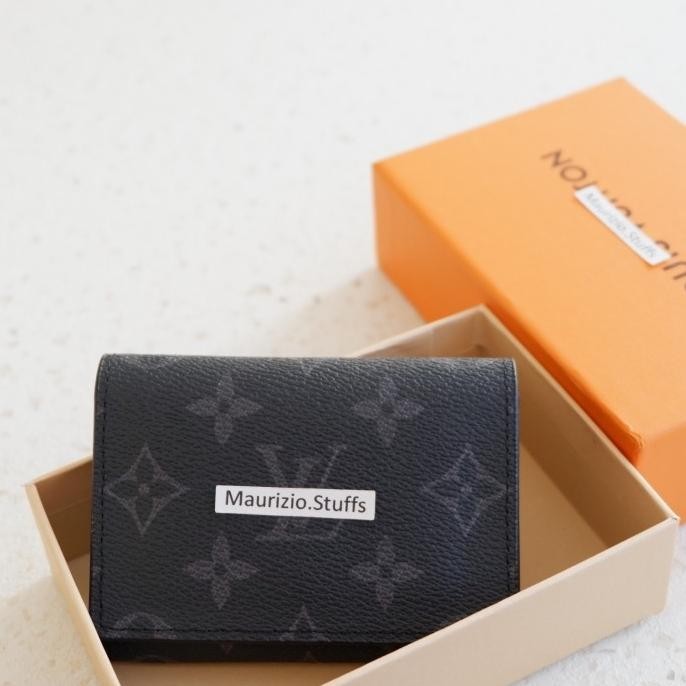 

Card Business L V Monogram Black Dompet Kartu L0Uis Hitam Kualitas Premium