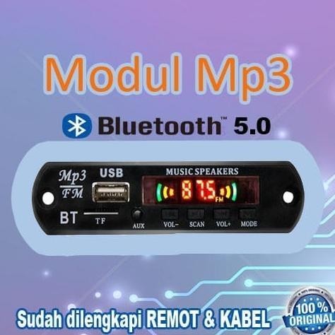 Modul Bluetooth MP3 FM RADIO KIT MODUL MP3 BLUETOOTH 5.0 stereo
