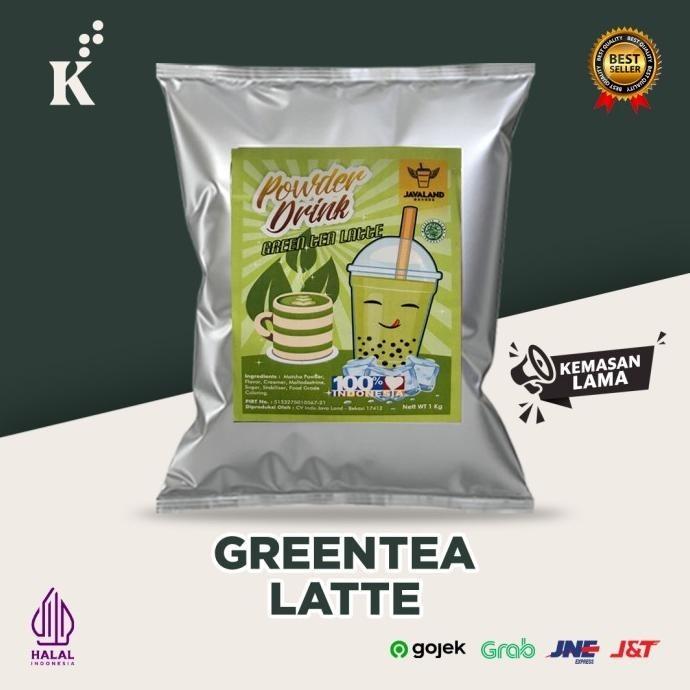 

BIG SALE BUBUK MINUMAN BUBBLE POWDER DRINK GREEN TEA LATTE ORIGINAL 1KG !!!!!