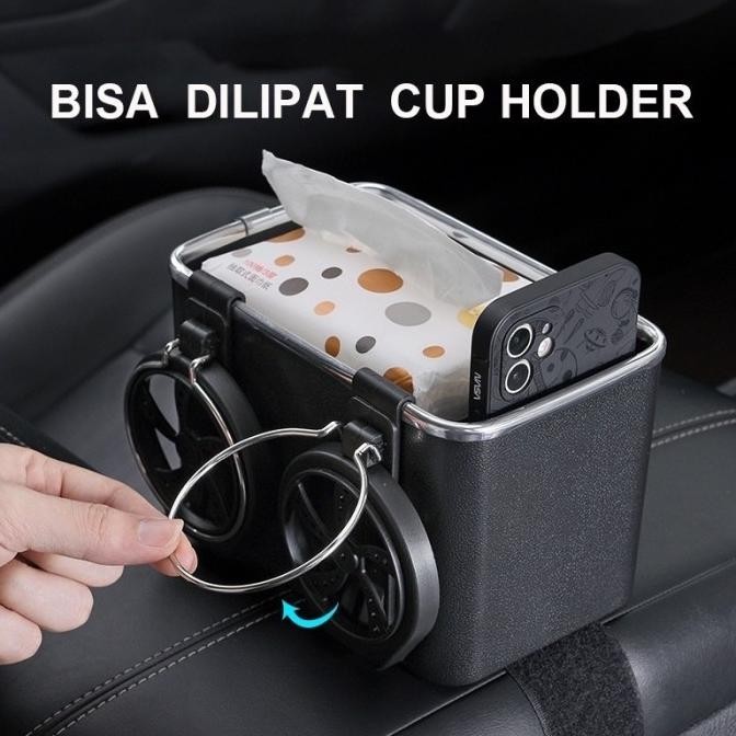 Update neet Kotak Tempat Tissue Tisu Botol Gelas Minuman Mobil Wuling Almaz Segera Dapatkan