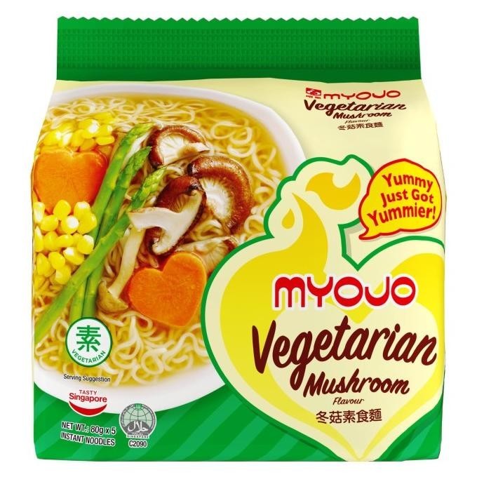 

TERBARU MYOJO INSTANT NOODLES - MUSHROOM (VEGETARIAN) !!!!!