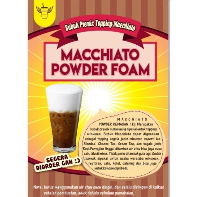 

BIG SALE BUBUK TOPING MACCHIATO CREAM FOAM !!!!!