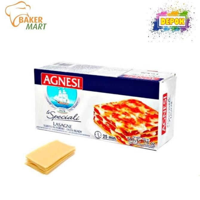 

NEW PRODUK AGNESI LASAGNA INSTANT 500GR !!!!!