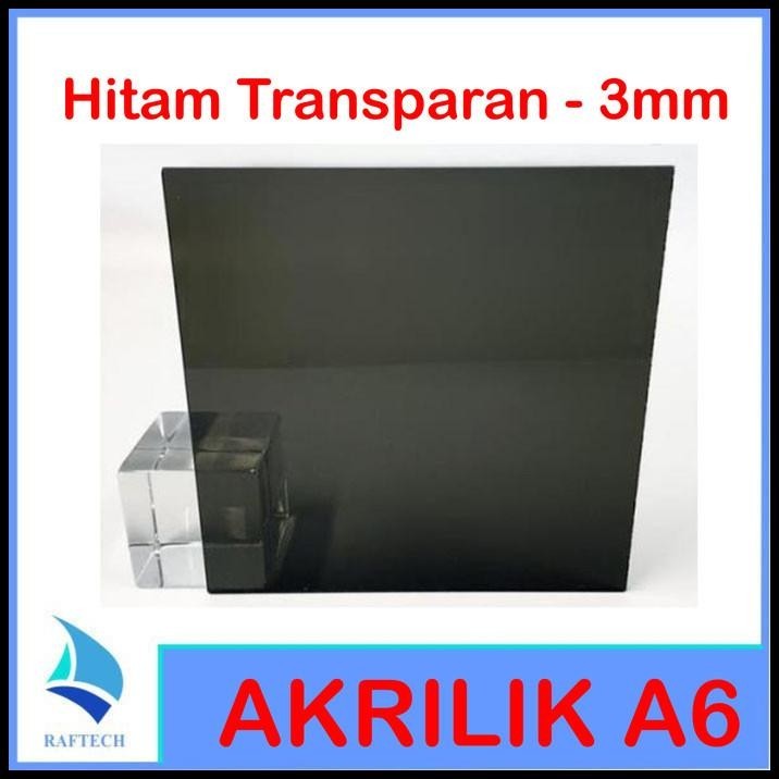 

TERBARU AKRILIK A6 LEMBARAN 3MM ACRYLIC 3 MM HITAM TRANSPARAN MARGA CIPTA !!