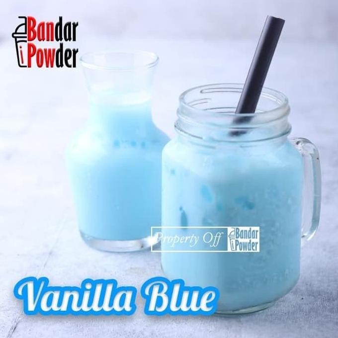 

NEW PRODUK BUBUK MINUMAN VANILLA BLUE MIX GULA 1KG - SERBUK BUBBLE DRINK PREMIUM !!!!!