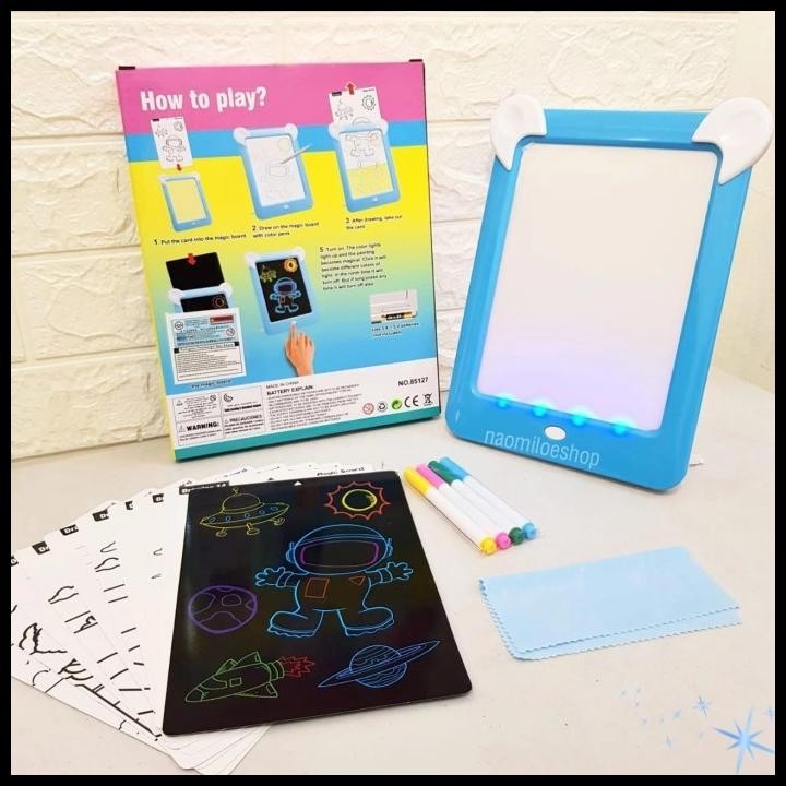 

DISKON MAGIC BOARD DRAWING LED 3D 85127 - PAPAN TULIS ANAK PAPAN GAMBAR AJAIB
