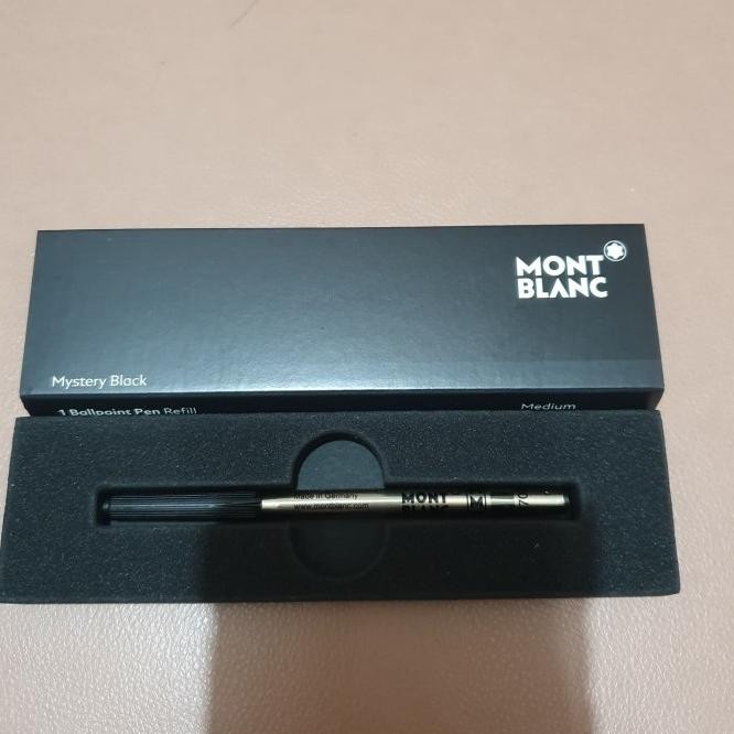 

Refill Montblanc Ballpoint Original Pacific Blue Mystery Black | Casmenon