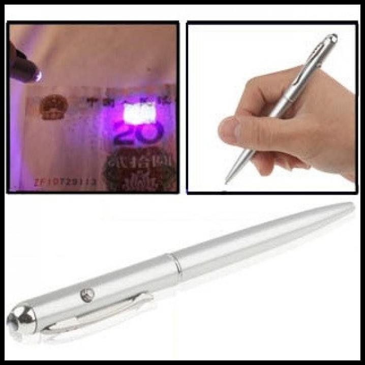 

TERBARU PENA TINTA INVISIBLE DENGAN UV LIGHT - HY-0812 !!!!!!