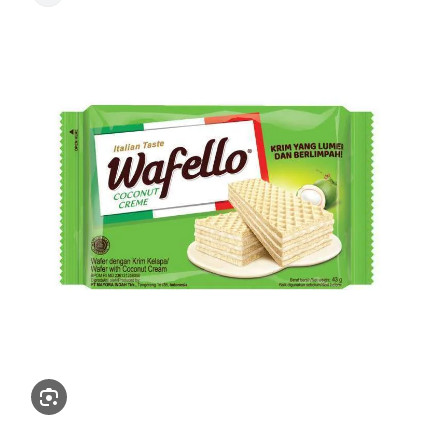 

Wafello Wafer Italia Coconut Creme 43 gr Original