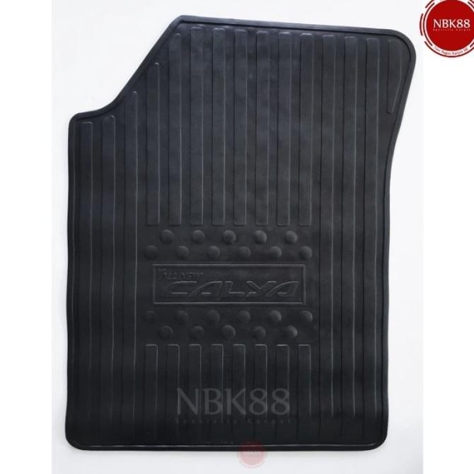 Karpet Mobil Toyota Calya 2019/2021 Logo Putih Premium Full Set