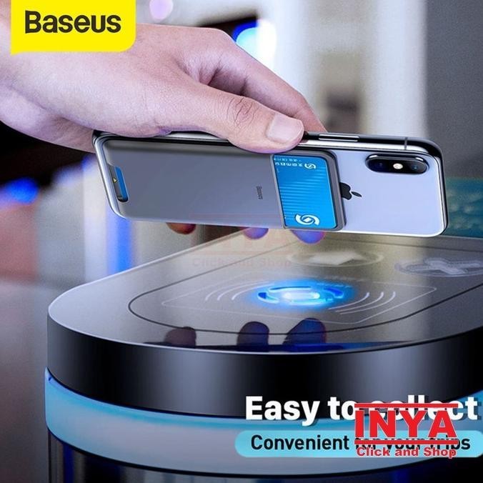 

Dompet Kartu Baseus Case Back Stick Silicone Card Bag Kualitas Premium