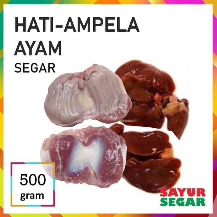 

Hati Ampela 500G Fresh Halal