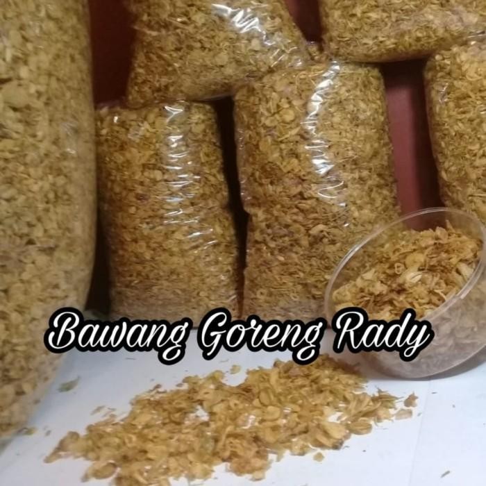 

Bawang Goreng Asli Brebes Gurih Dan Renyah 1 Kilogram.