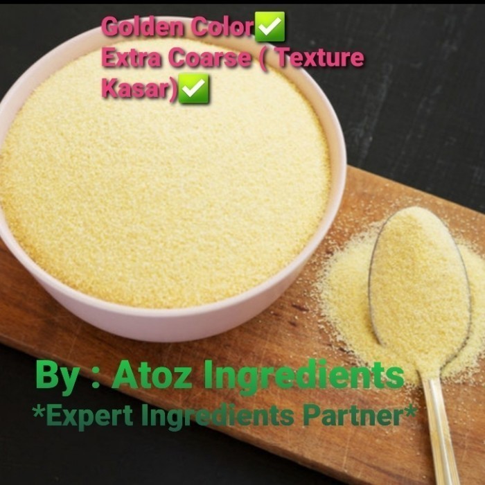 

Adlian Semolina Pasta Flour Premium 100% / Tepung Semolina Premium - 250Gram