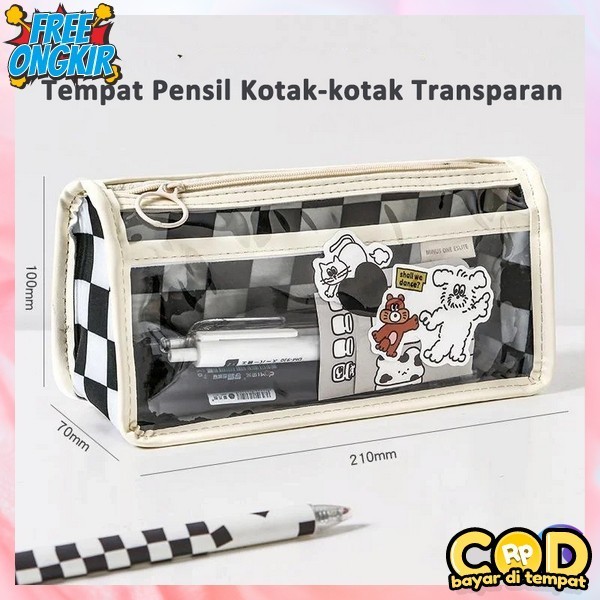 

Kotakk Murah Remaja Tk Sd Smp Tempat Pensil Ank Lakilaki Perempuan Desgrip Kapasitas Besar Alat Tulis Temoat Pencil Ansk Pancil Case Dusgrib Kotak Pensil Sekolah Anak Kotak Dus Grib Model Pencil Tempat Pouch Korean Style Pensil Case/Kotak Alat Tulis/Te