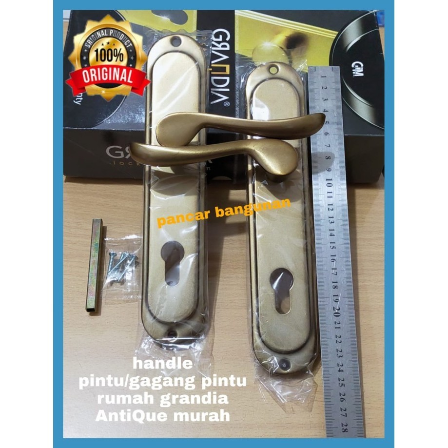 Handle Pintu Rumah Grandia Antique 25 Cm - Gagang Pintu Rumah Grandia