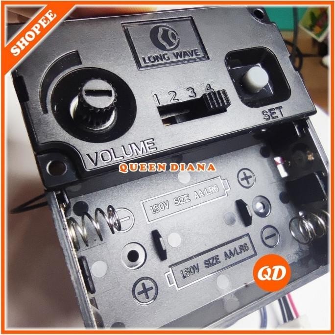 (New arrivals) mesin jam dinding bunyi IC music + speaker modul melody