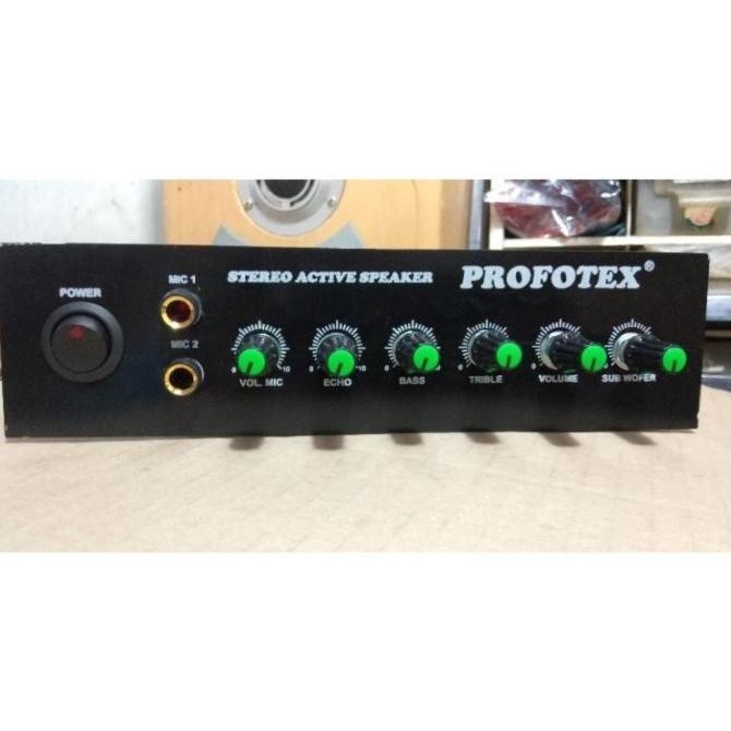 cod rangkaian kit modul power amplifier speaker aktif stereo plus echo