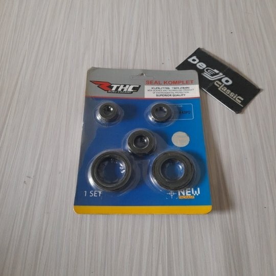 oil seal sil set komplit complete SUZUKI SATRIA 2 TAK RU SUZUKI RC80 RC100 RC 80 RC 100 merk THC