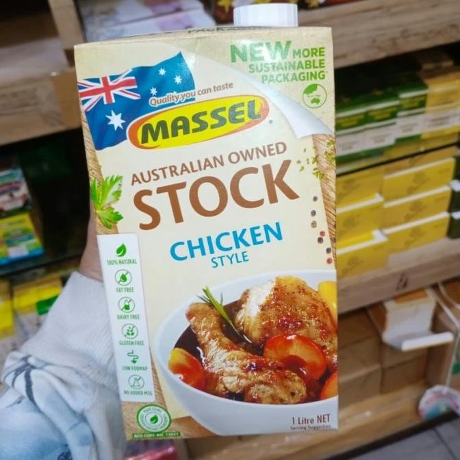 

massel stock chicken style 1liter kuah kaldu rasa ayam TRS