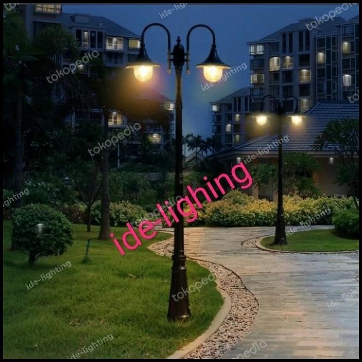 LAMPU TAMAN LAMPU TIANG OUTDOOR