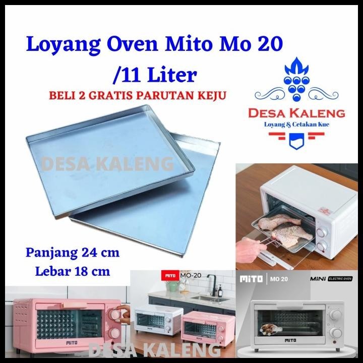 MITO OVEN LISTRIK MINI MITO MO 20 KAPASITAS 11 LITER/LOYANG MITO MO 20