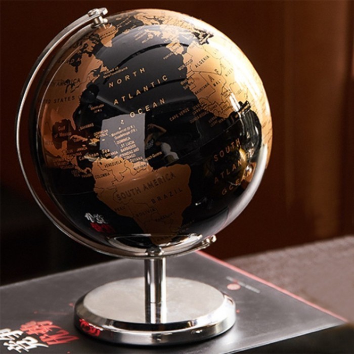 

Dekorasi Meja Kerja Globe Bola Dunia Gold Best Quality