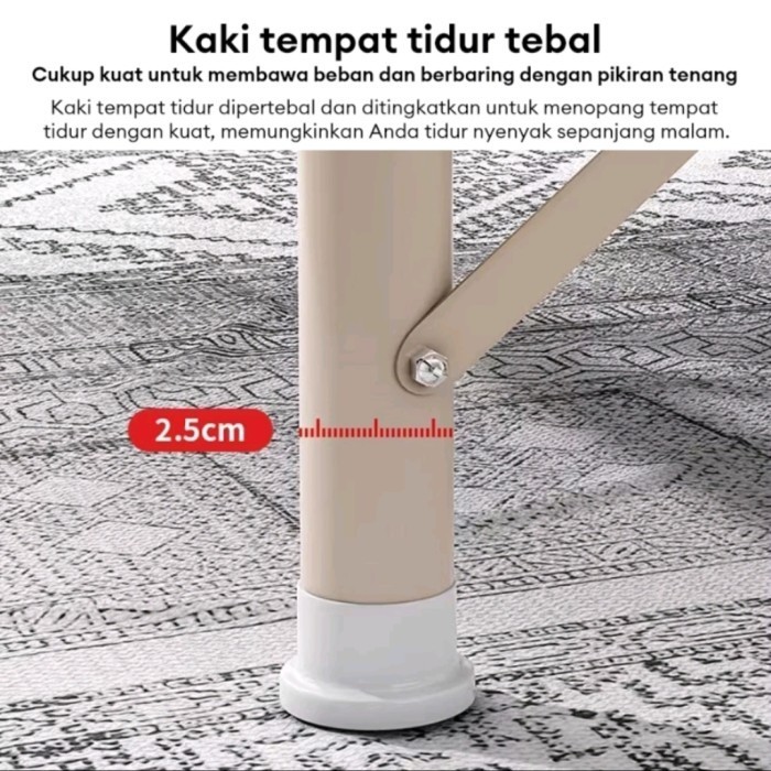 

Tempat Tidur Lipat Besi Kokoh Berkualitas