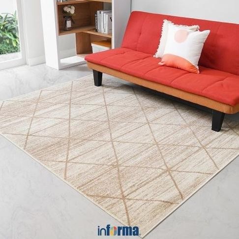 Sale Now Informa - Karpet - Carpet Twist 513 Ivory 120X170Cm Pengiriman Cepat