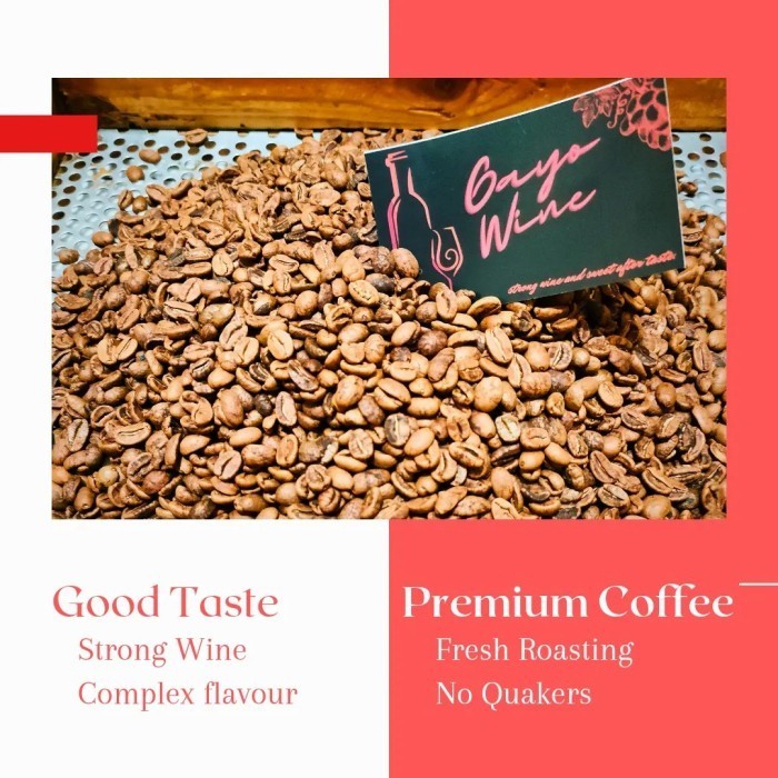 

Kopi Arabica Wine Gayo - 200Gr