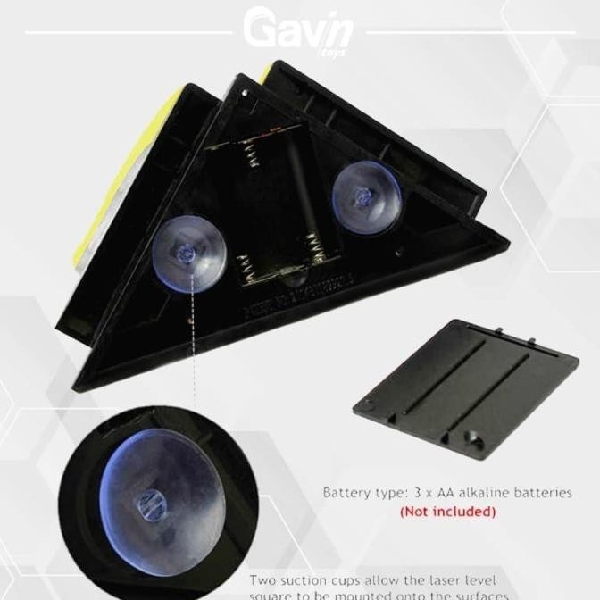 Laser Siku Sudut Garis Meteran Waterpass Angle Laser Level 90 Derajat