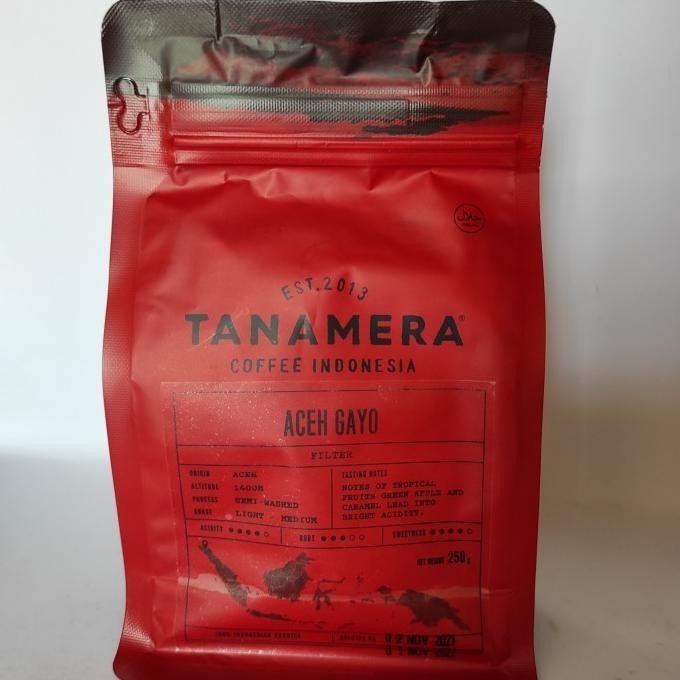 

Tanamera Coffee Aceh Gayo Whole Bean Arabica