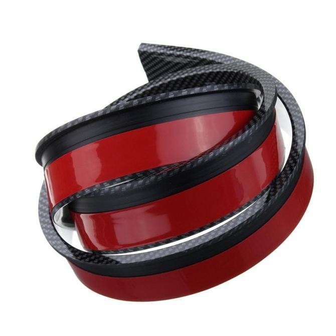 List Carbon 4D Over Fender (4 Pcs) | Lip Spakbor Ban Mobil Universal