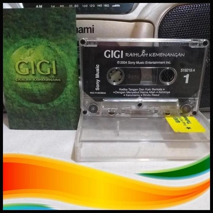 [BKS] KASET TAPE GIGI RAIHLAH KEMENANGAN ORIGINAL (SECOND)