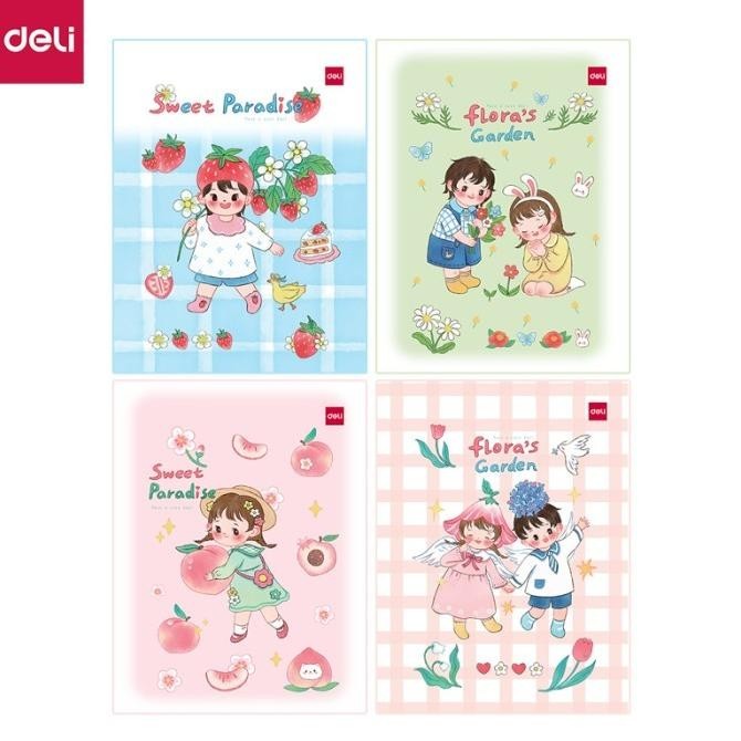 

Deli Sewing Notebook / Buku Tulis Sekolah A5 38 58 Lembar Isi 10 Cnb54 Baktioktavianiseller