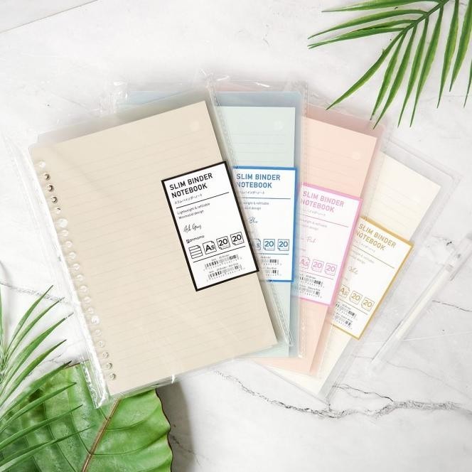 

Panmomo Slim File Binder Notebook / Buku Binder Transparan A5-B5 Baktioktavianiseller