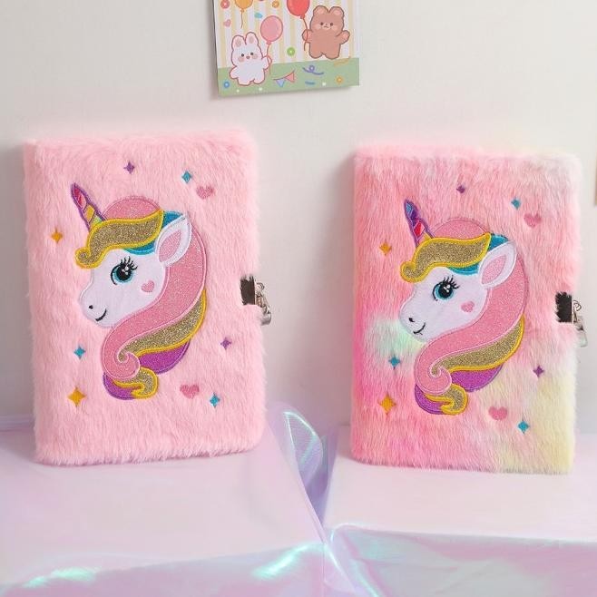 

Buku Diary Unicorn Gembok Agenda Notebook Unicorn Lock Kado Ultah Anak Baktioktavianiseller