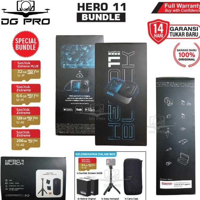 GoPro HERO 11 Black Edition - Go Pro HERO11 Action Camera Original