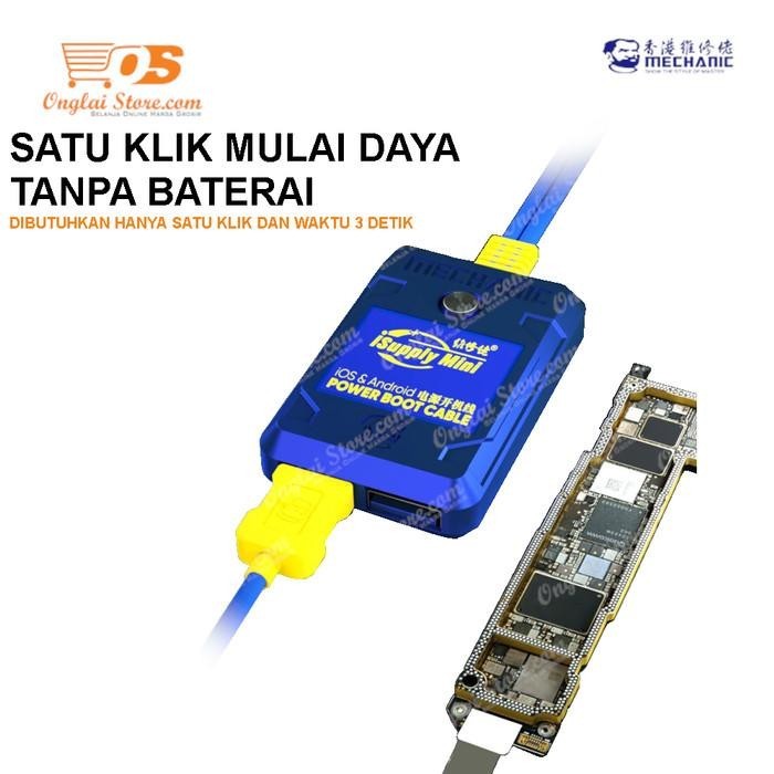 KABEL POWER SUPPLY MECHANIC IBOOT MINI FOR ANDROID ORIGINAL