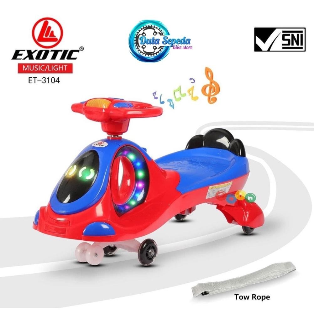Diskon Magic Swing Car Mobil Ayun Kayuh Goyang Mainan Anak Exotic Et3102 Dan Et 3104 Tr24