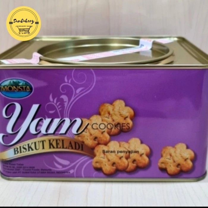 

Yam Cookies Biskuit Keladi