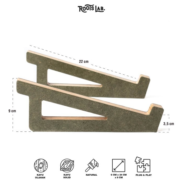 Laptop Standing Dudukan Laptop Holder Laptop Alas Laptop