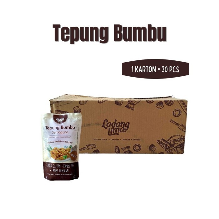 

Grosir Tepung Bumbu Ladang Lima 1 Karton