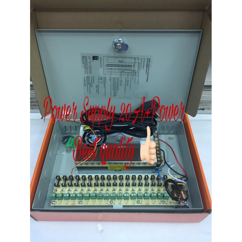 POWER SUPPLY 20A+POWER