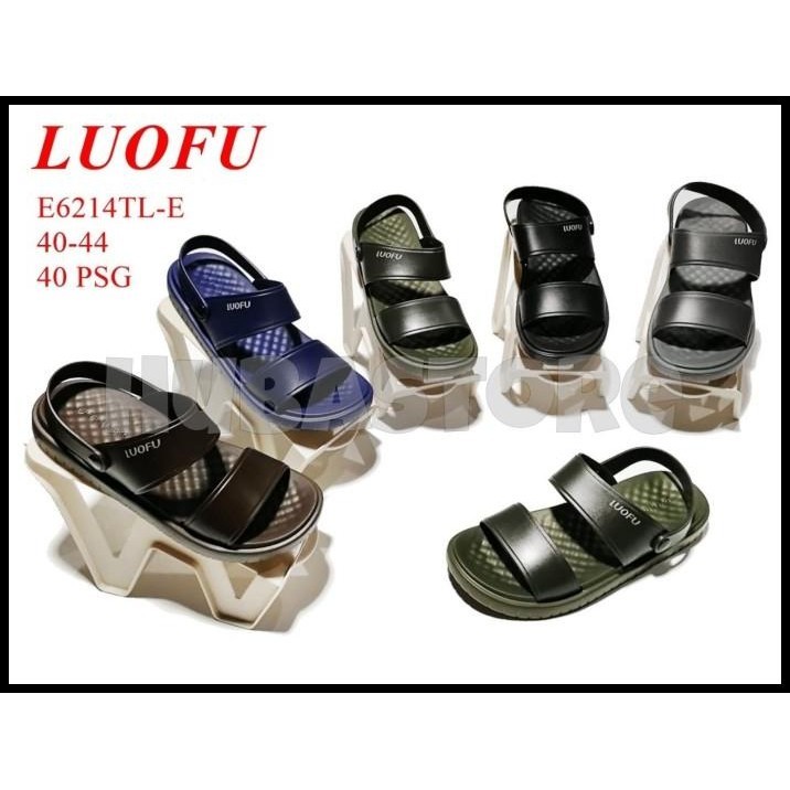 SANDAL TALI JELLY PRIA LUOFU E6214TL-E