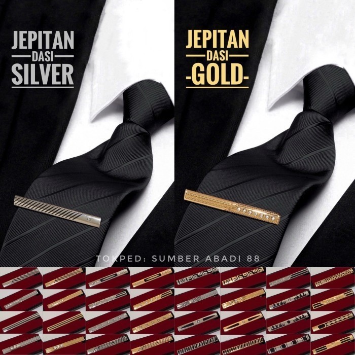 Jepitan Dasi Aksess Jepit Dasi Pria Jepit Dasi