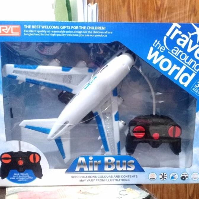 mainan pesawat airbus remot mainan remot anak